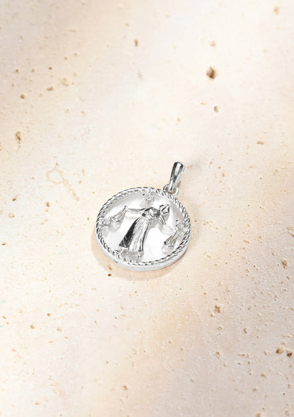 Libra Zodiac Pendant Necklace