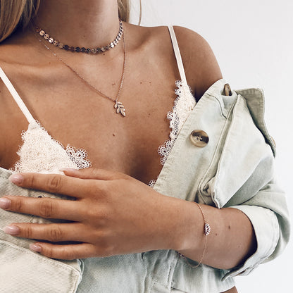 Lotus Bracelet Rose Gold