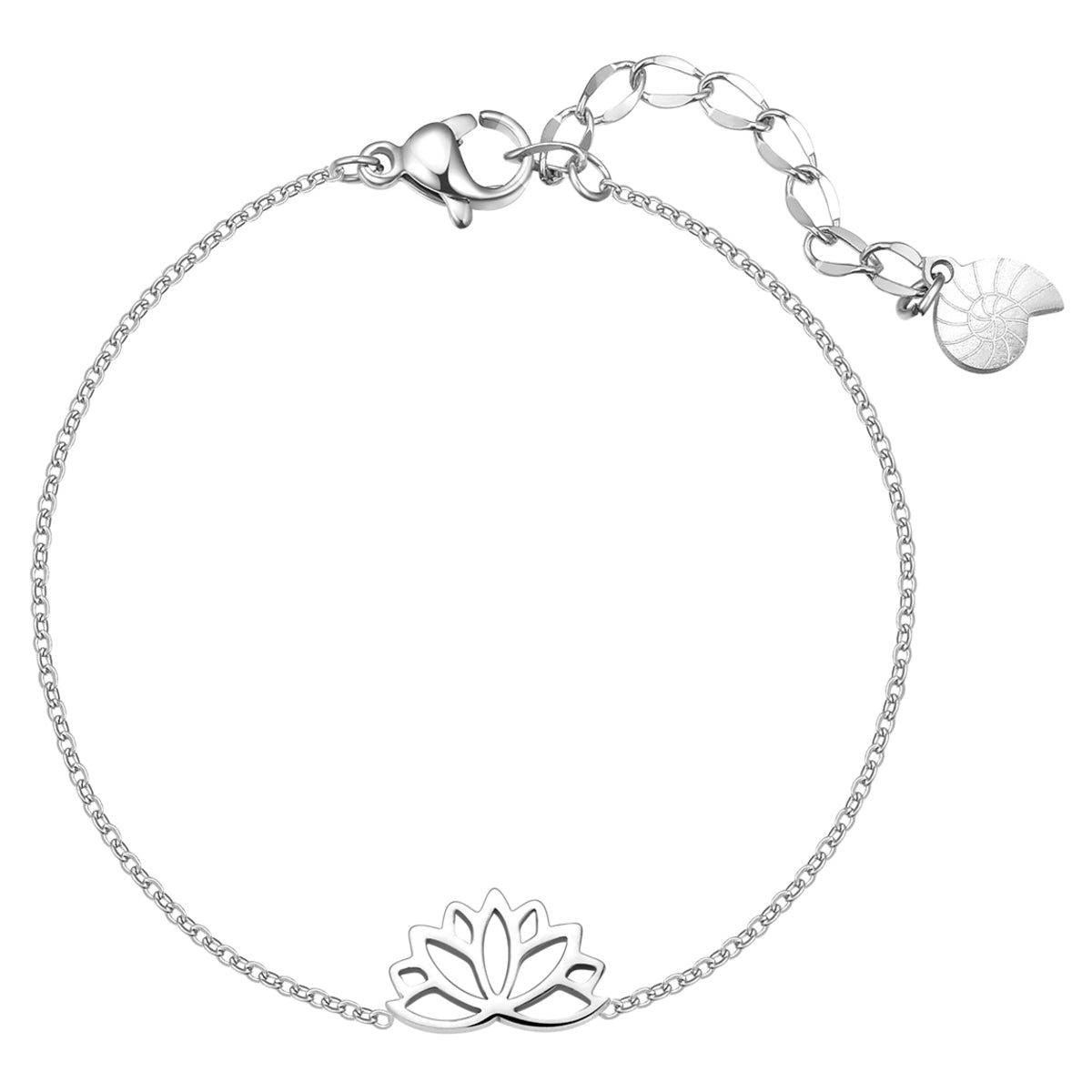 Lotus Bracelet Silver