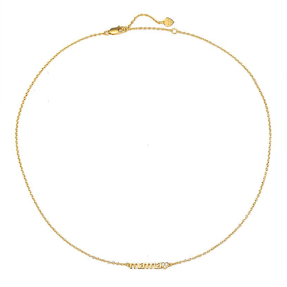 Love Mama Necklace Sterling Silver
