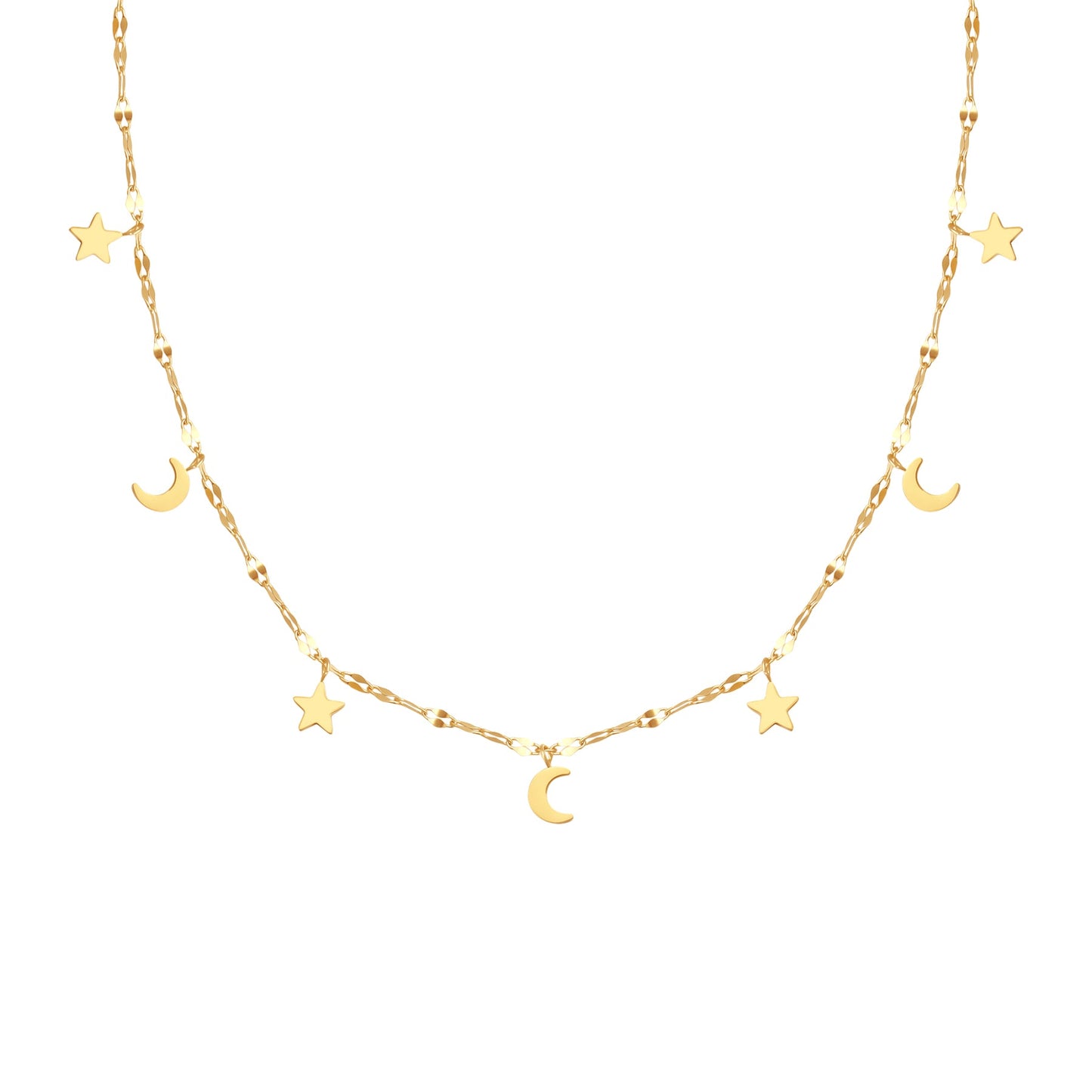 Star and Moon Choker Waterproof
