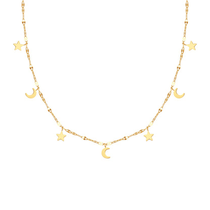 Star and Moon Choker Waterproof