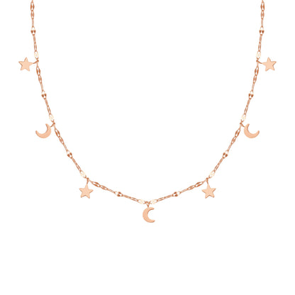 Star and Moon Choker Waterproof