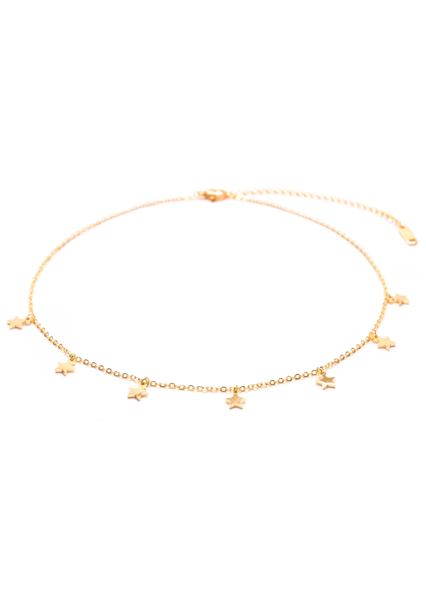 Multilayer Necklace Set in Gold