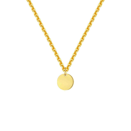 Ovala Pendant Necklace 14K
