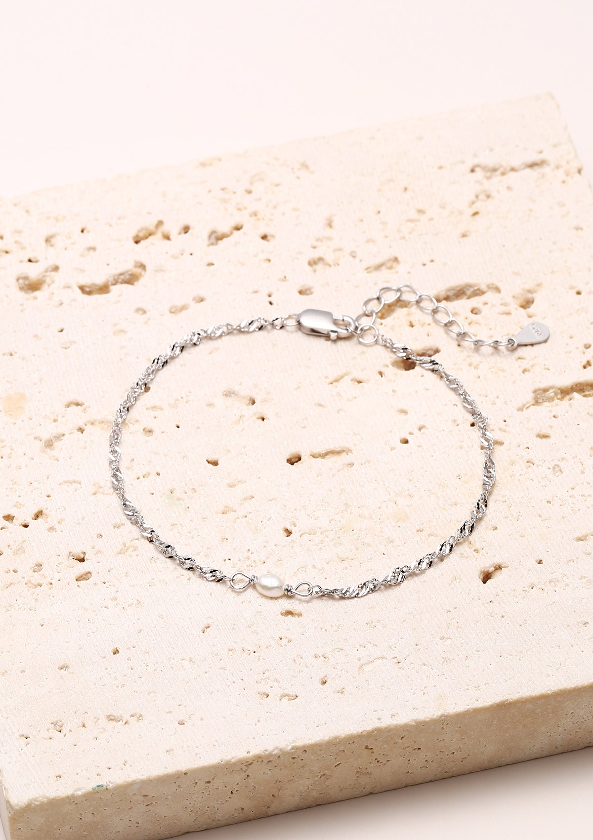 Pearl Bracelet Sterling Silver