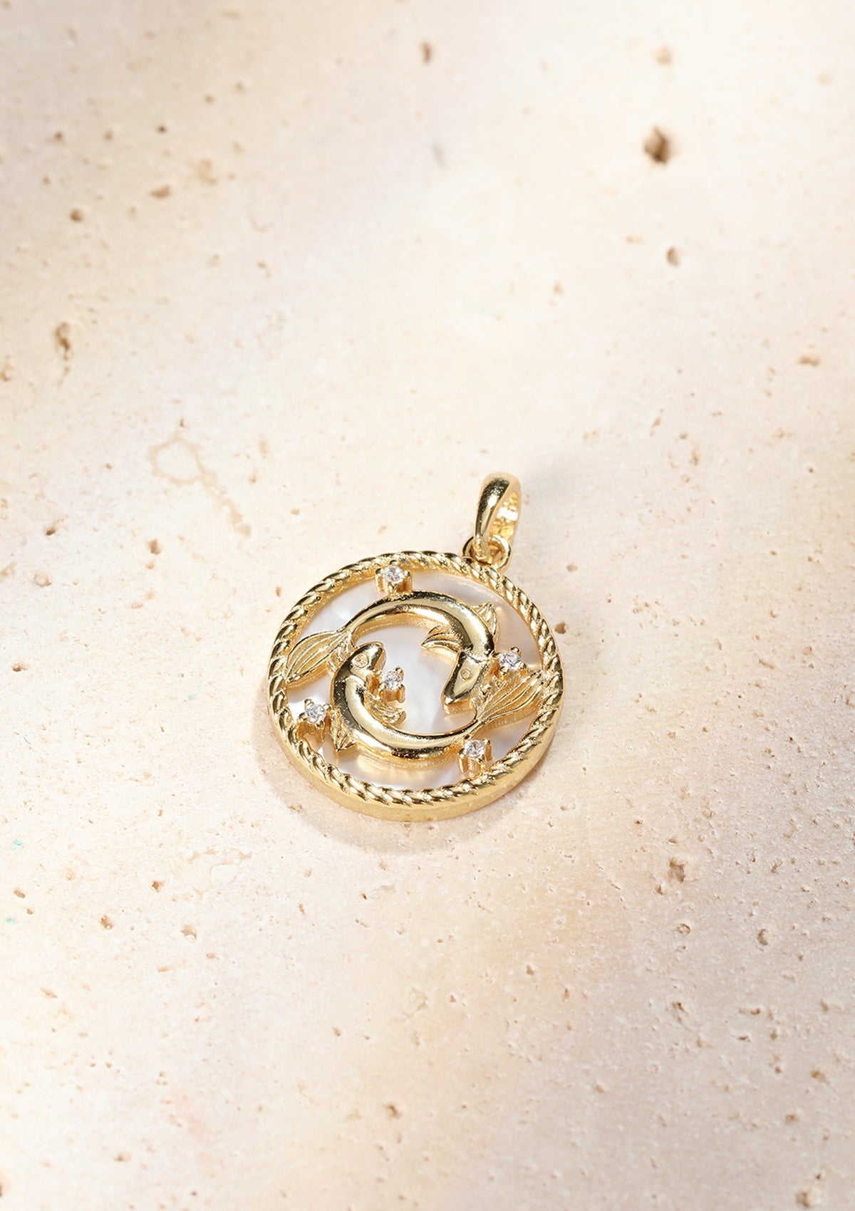 Pisces Zodiac Pendant Necklace