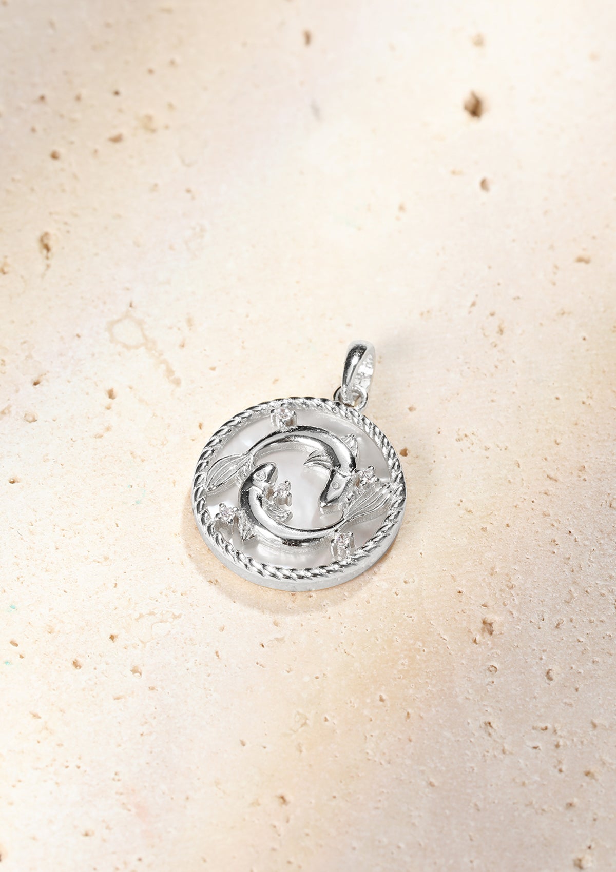 Pisces Zodiac Pendant Necklace
