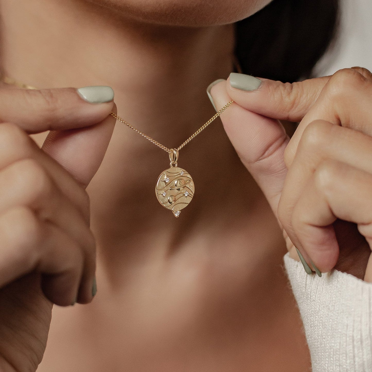 Possibility Pendant Necklace Sterling Silver