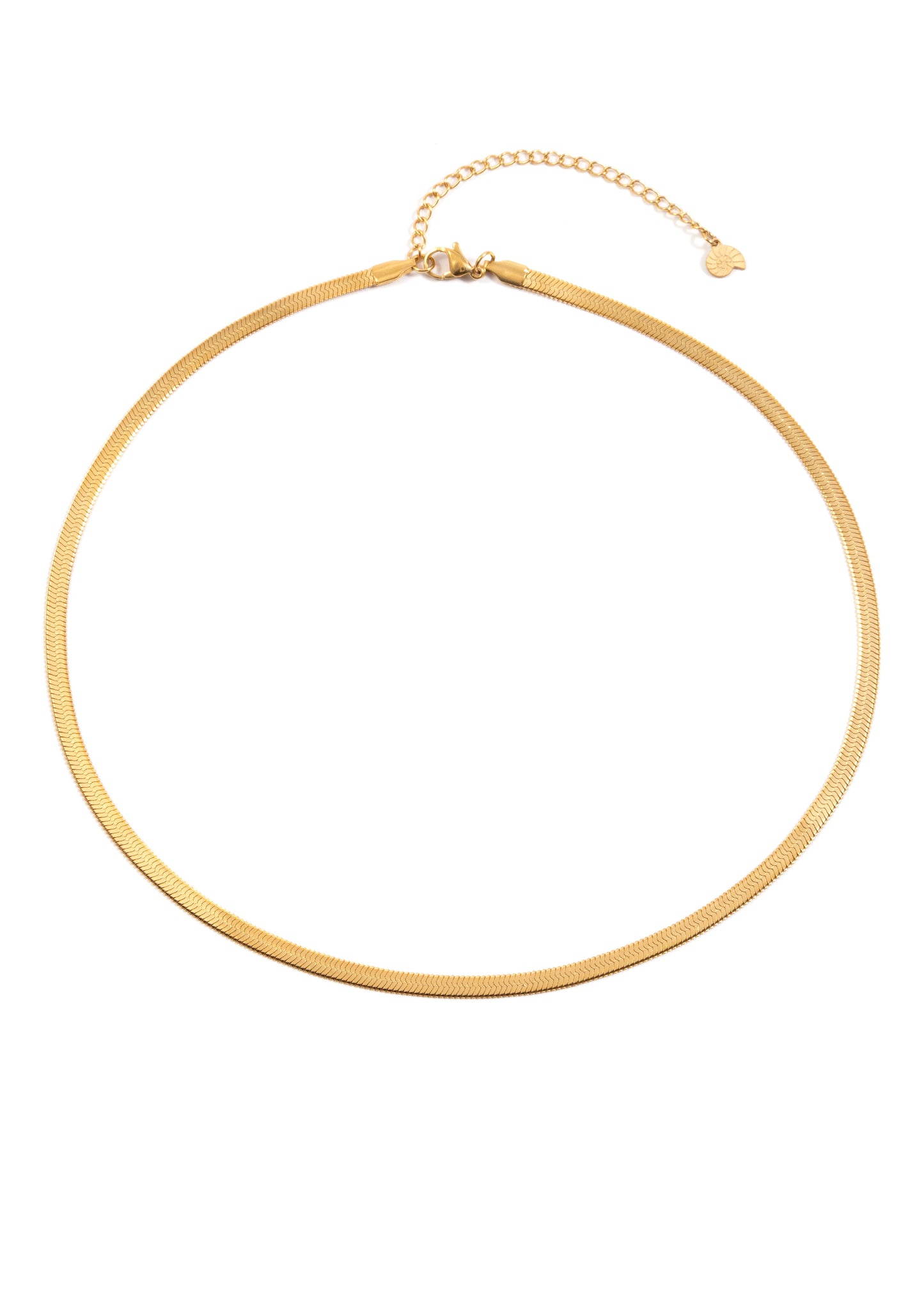 Snake Chain Necklace Gold