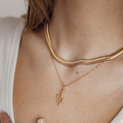 Daring Pendant for Alive & Fearless in Gold