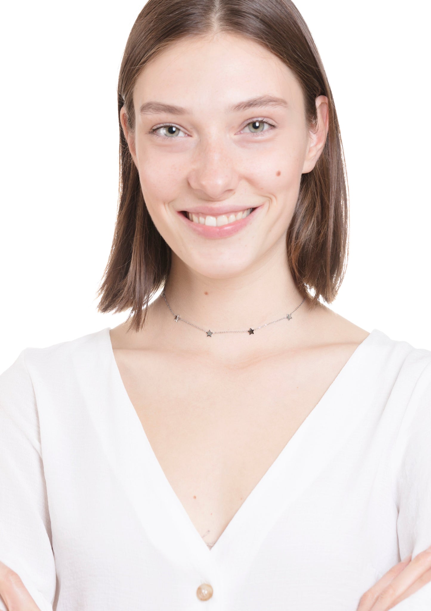 Star Delicate Necklace Silver