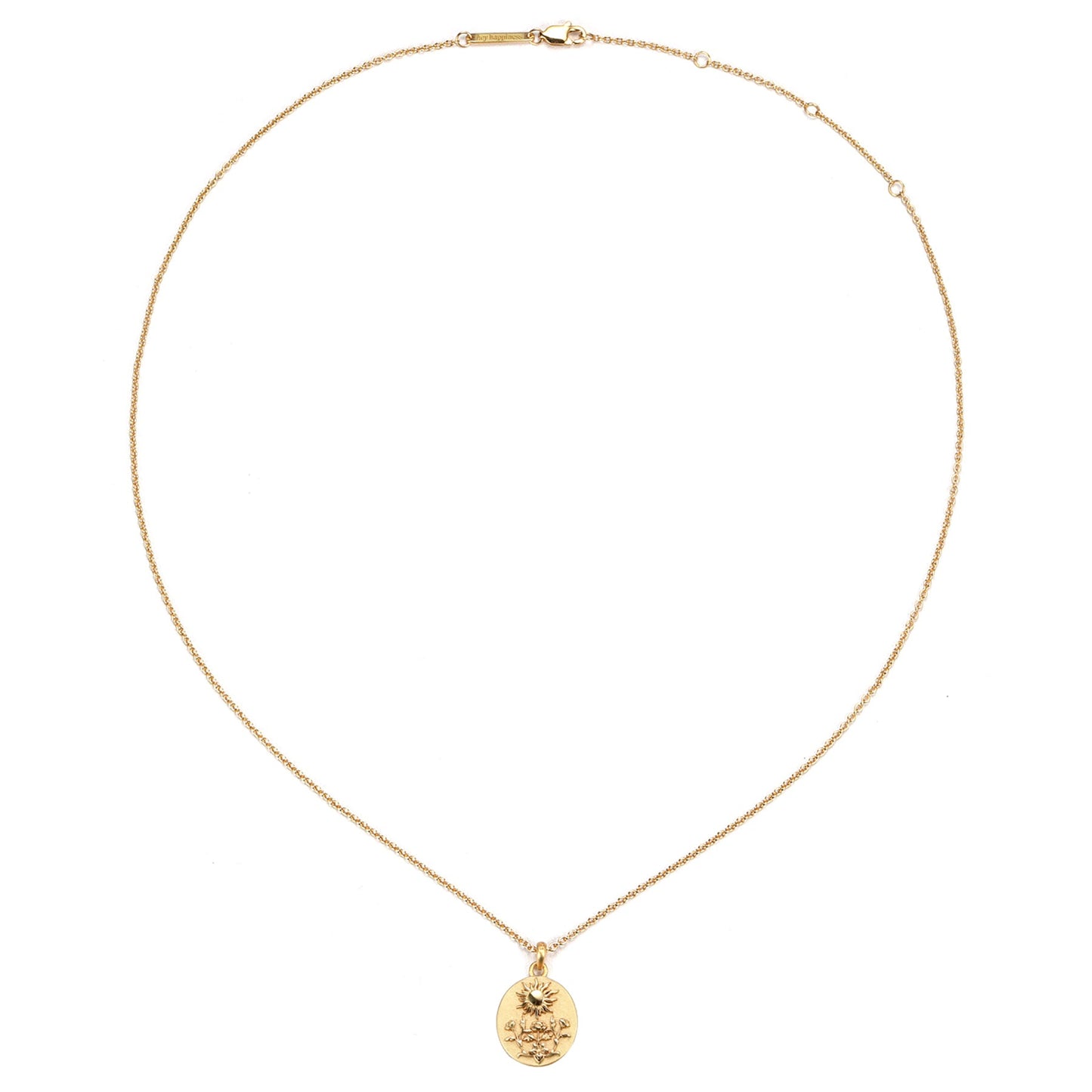 The Sunshine Pendant Necklace Sterling Silver