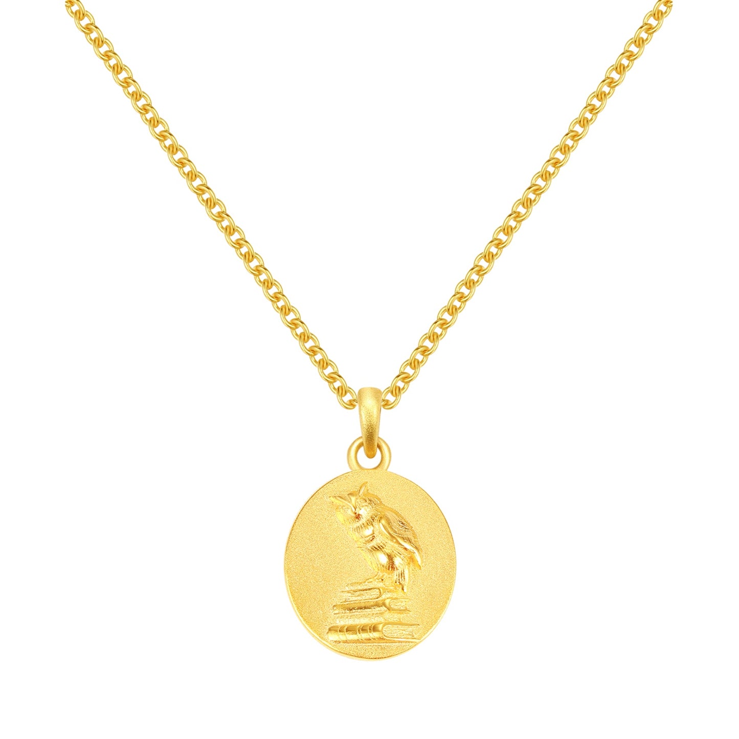 The Wise Pendant Necklace Sterling Silver