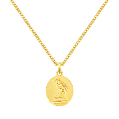 The Wise Pendant Necklace Sterling Silver