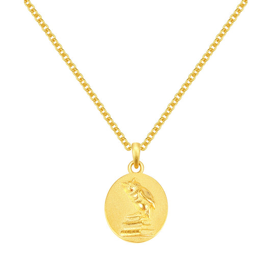 The Wise Pendant Necklace Sterling Silver