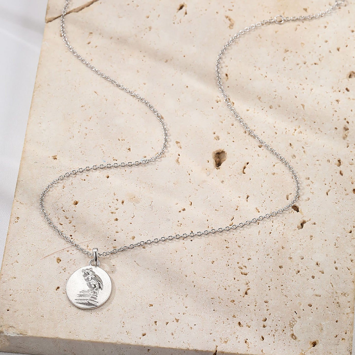 The Wise Pendant Necklace Sterling Silver