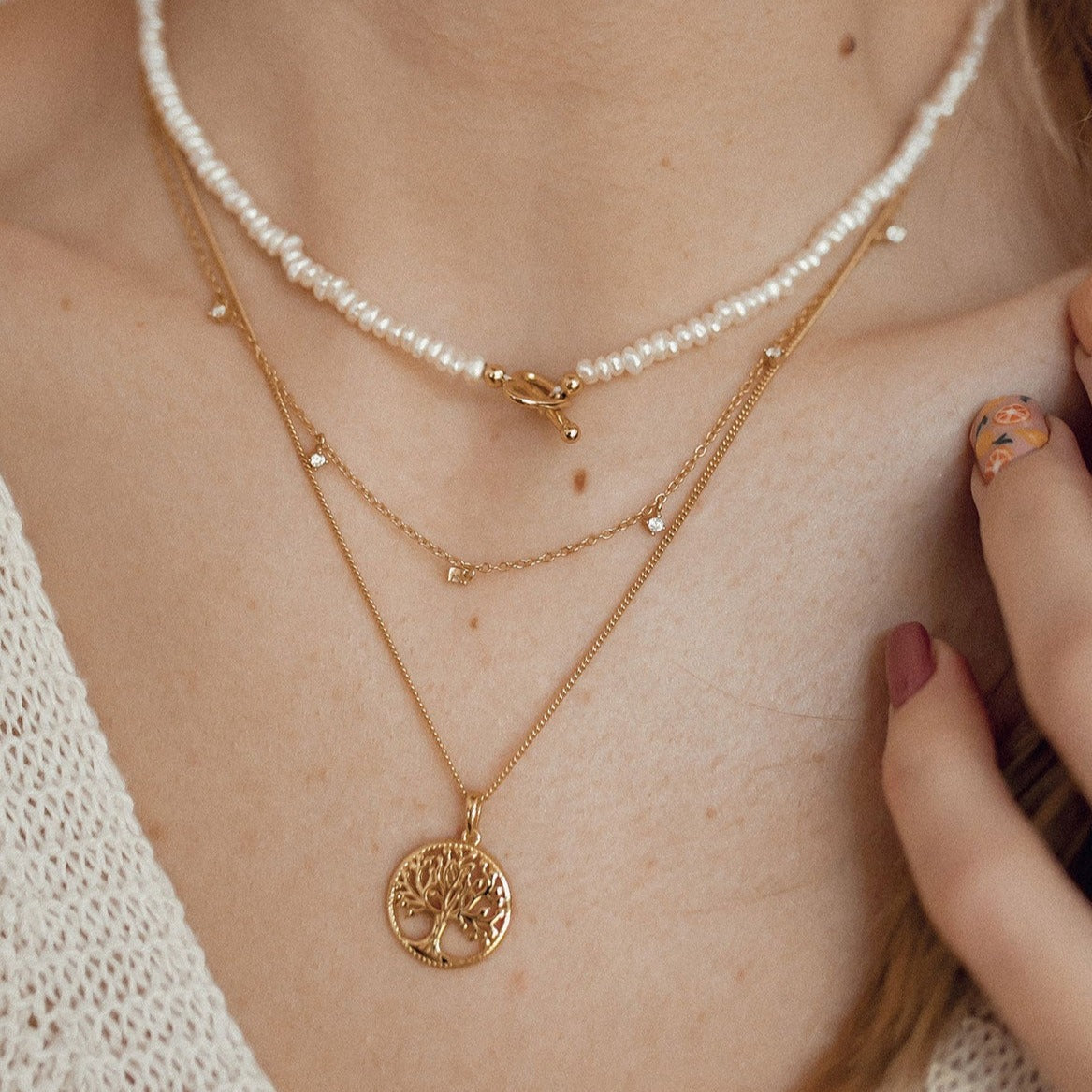 Tree of Life Pendant Necklace Sterling Silver