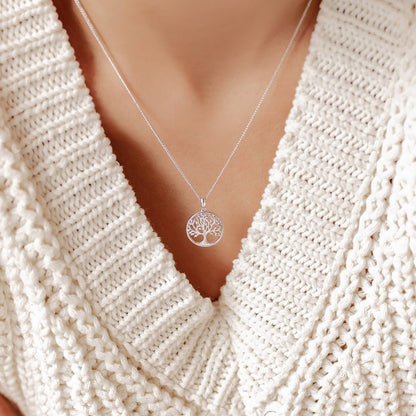 Tree of Life Pendant Sterling Silver