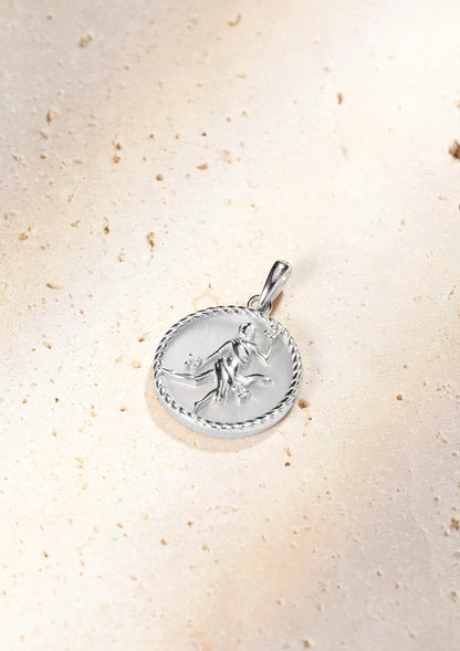 Virgo Zodiac Pendant Necklace